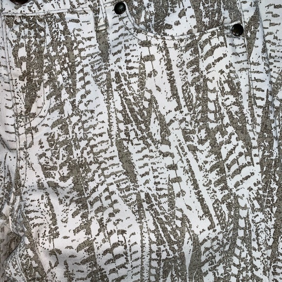 Free people printed skinny ankle zip pants - Picture 8 of 8